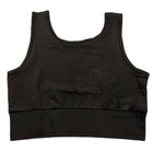 Hinnominate Top Tinta Unita con Stampa per Bambina 3646MY00216 NERO HINNOMINATE 