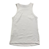Disclaimer Schlichtes Tanktop mit weißem Logo für Mädchen