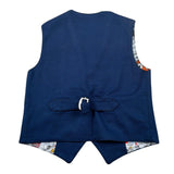 Daniele Alessandrini Gilet tinta unita Blu per Neonato 1296B00012 BLU DANIELE ALESSANDRINI 