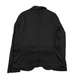 Sp1 Schwarze einreihige einfarbige Jacke für Jungen