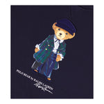 RALPH LAUREN abito tinta unita con stampa Blu per Bambina 312952155001X BLU RALPH LAUREN 