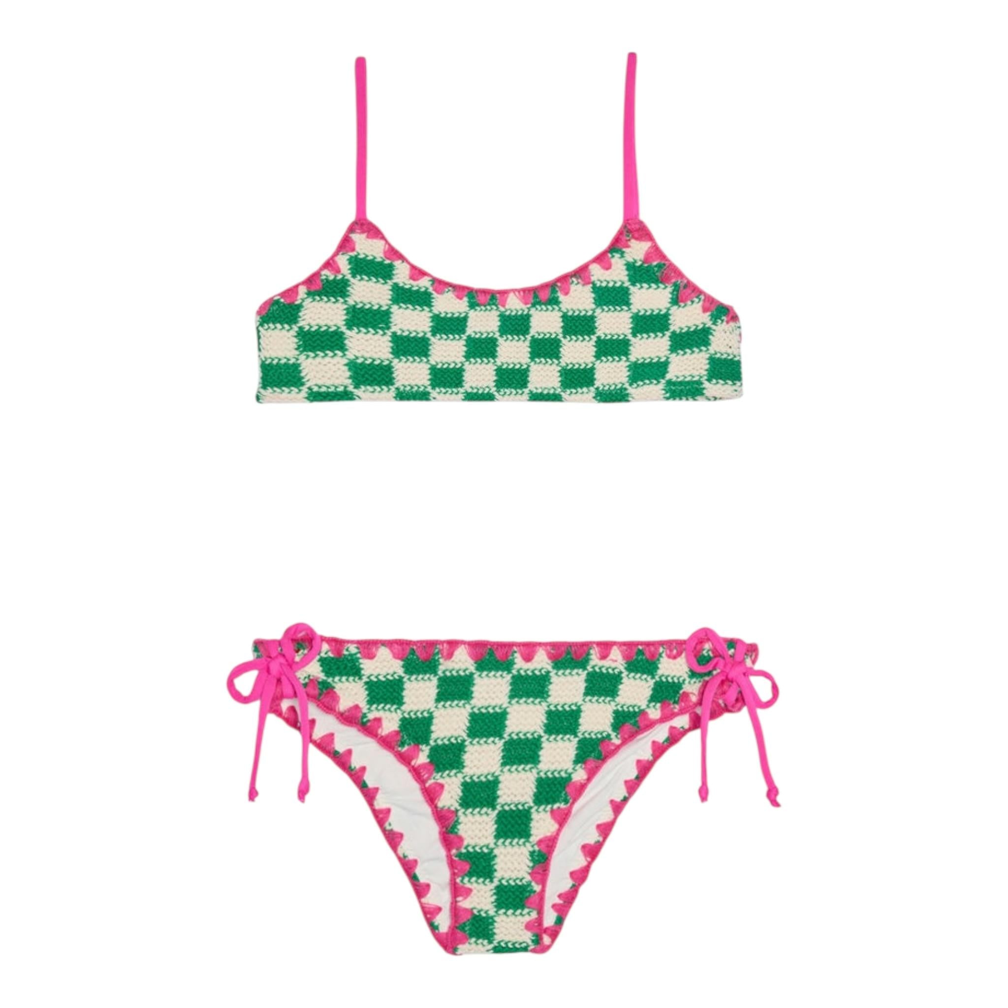 Saint Barth Costume 2 Pezzi Fascia-Mutandina per Bambina CSTMST MULTICOLOR SAINT BARTH 