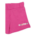 Guess Short In Tuta Tinta Unita con Logo per Neonata K5GD08KA6R4NX FUXIA GUESS 