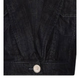 Fun & Fun Giubbino Modello Crop Tinta Unita In Denim per Bambina FNCJJK00982 BLU FUN & FUN 