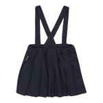 MOSCHINO completo 2 pezzi camicia-salopette Bianco/blu per Neonata MDK02U BIANCO/BLU MOSCHINO 