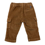 TRUSSARDI pantalone tinta unita in camoscio Marrone per Neonato TIA25111PA MARRONE TRUSSARDI 