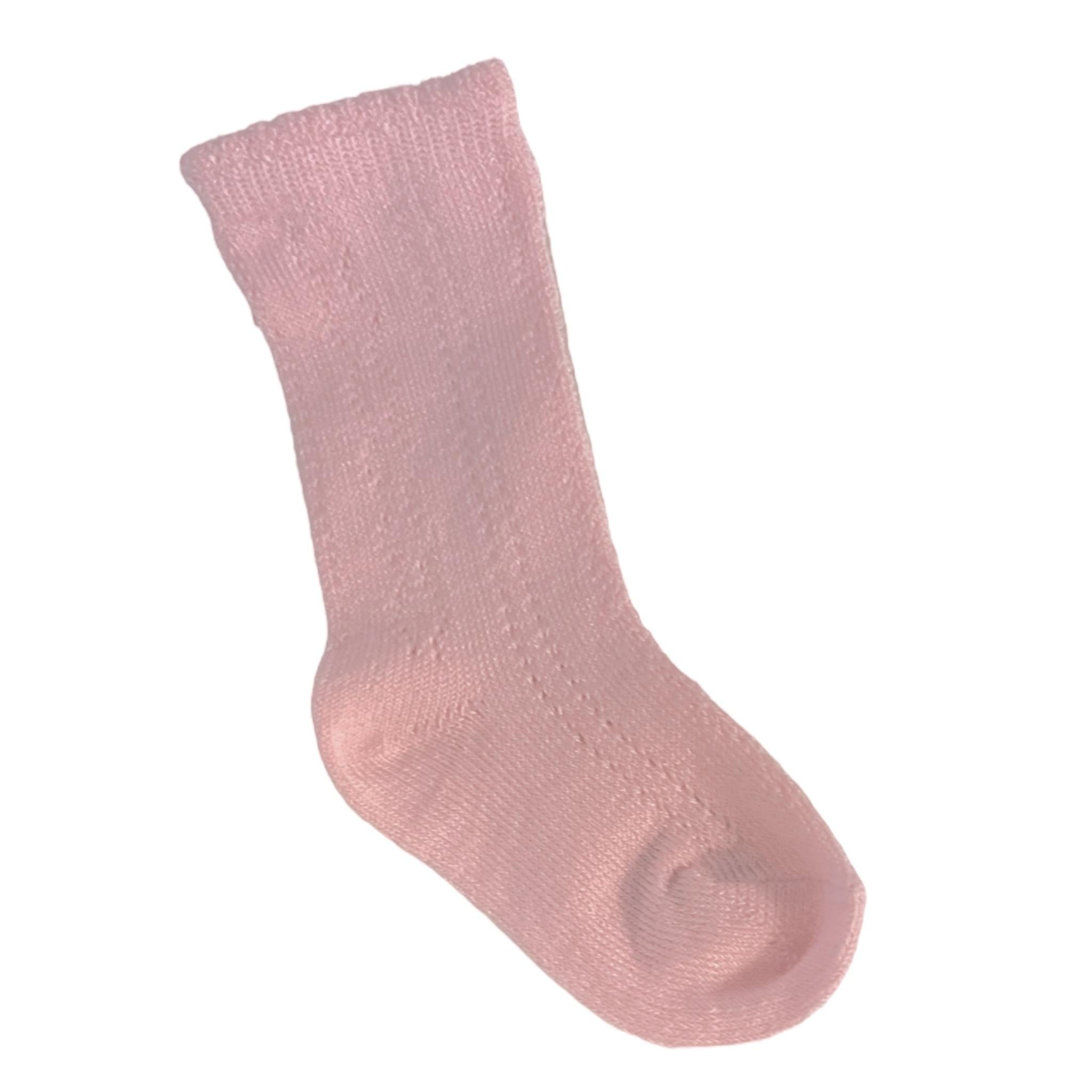 MAYORAL calzini tinta unita con fiocchetto Rosa per Neonata 9595 ROSA MAYORAL 