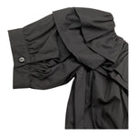 Naida Camicia Mezza Manica Tinta Unita per Bambina NACA152 NERO NAIDA 