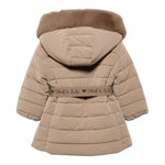 ABEL & LULA giubbino tinta unita con zip e cappuccio Cammello per Bambina 5839X CAMMELLO ABEL & LULA 