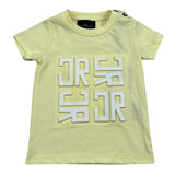 John Richmond T-Shirt Girocollo Tinta Unita con Logo per Neonato RIP26026TSO GIALLO JOHN RICHMOND 