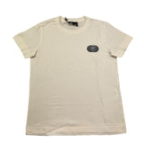 Emporio Armani T-Shirt Girocollo Tinta Unita per Bambino 3L4TFG PANNA EMPORIO ARMANI 