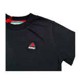 Golfeur Tshirt Girocollo tinta unita con Logo Nero per Bambino S5GKJBTH002 NERO GOLFEUR 