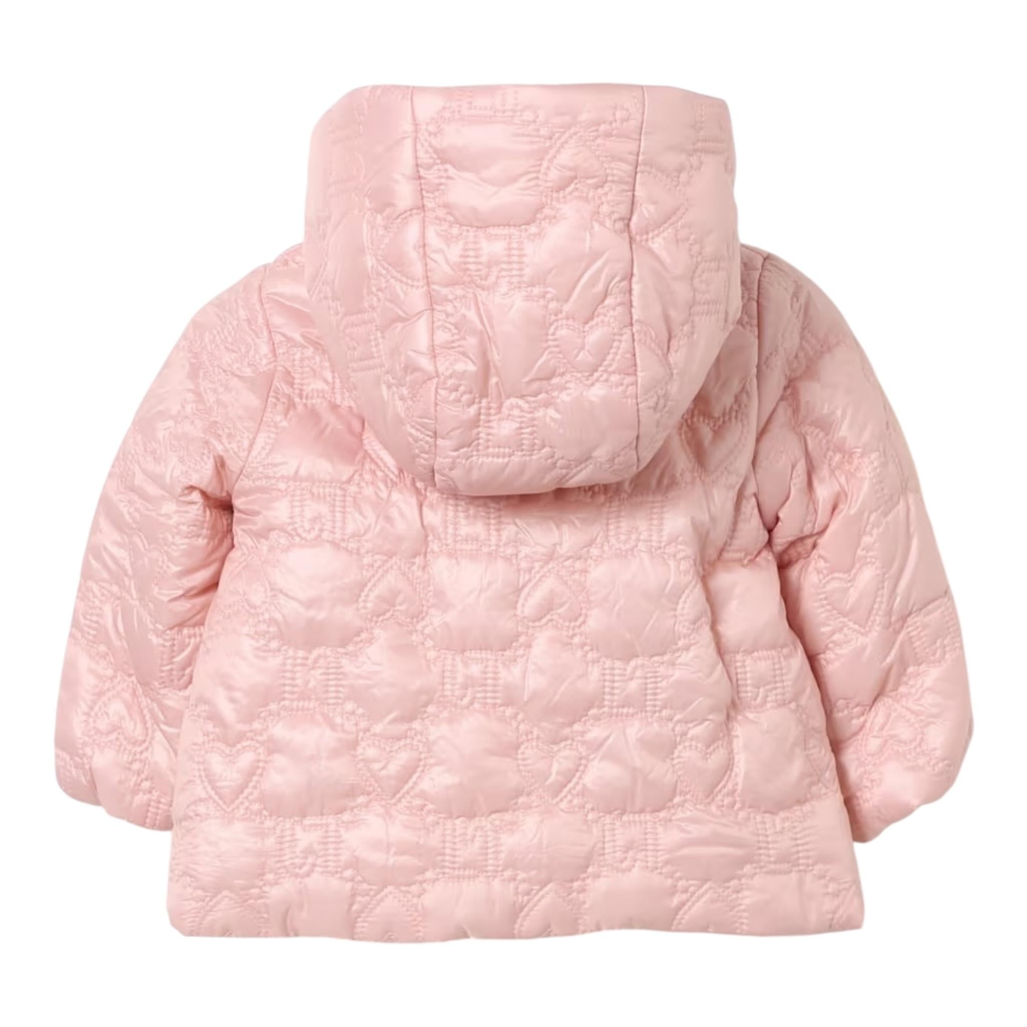 LIU JO giubbino tinta unita con cappuccio Rosa per Neonata HF4006X ROSA LIU JO 