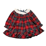 MAC ILUSIO'N abito manica lunga stampa fantasia con colletto in contrasto Rosso per Neonata 9529 ROSSO MAC ILUSIO'N 