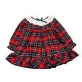 MAC ILUSIO'N abito manica lunga stampa fantasia con colletto in contrasto Rosso per Neonata 9529 ROSSO MAC ILUSIO'N 