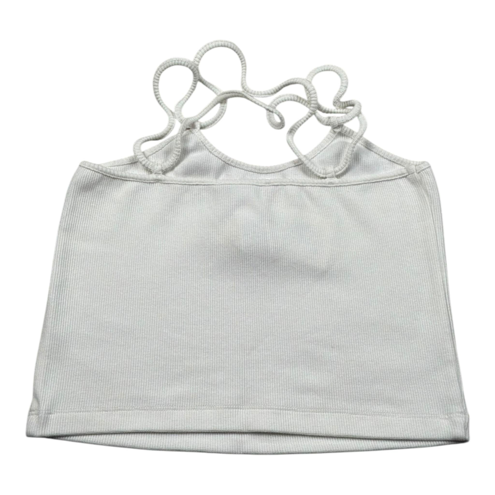 Twinset Top Tinta Unita con Logo per Bambina 251GJ2570X PANNA TWINSET 