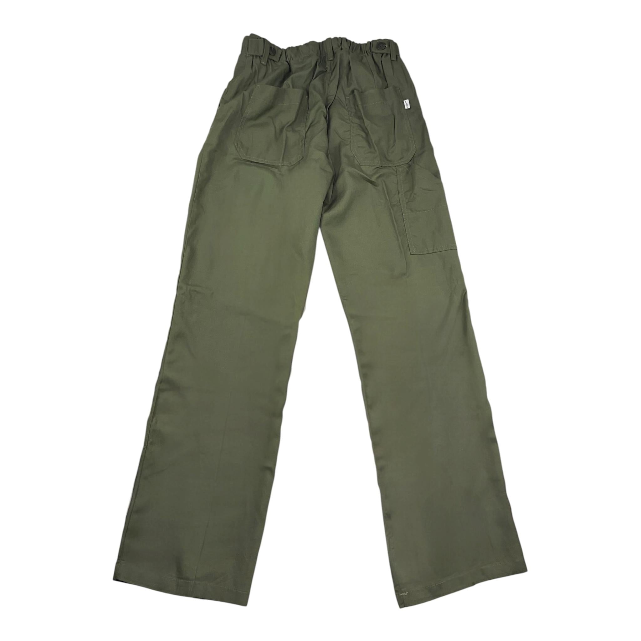 Paolo Pecora Pantalone Tinta Unita con Elastico In Vita per Bambino PP4002 VERDE PAOLO PECORA 