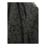 Monnalisa Abito Tinta Unita con Stampa Stelle per Bambina 419201 NERO MONNALISA 