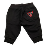 GUESS pantalone modello tuta tinta unita con logo Nero per Neonato N93Q17KAUG0N NERO GUESS 