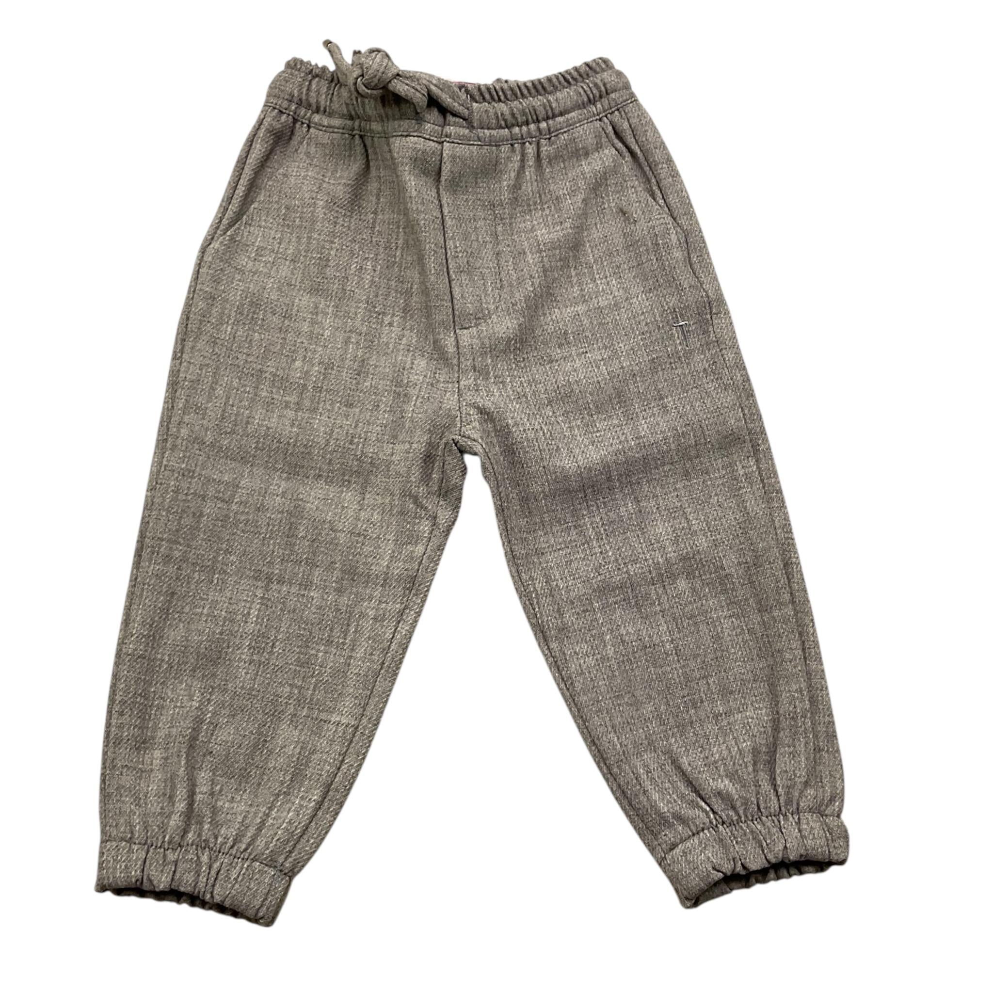CESARE PACIOTTI pantalone modello tuta tinta unita con stampa Grigio per Bambino PTP5351BJX GRIGIO CESARE PACIOTTI 