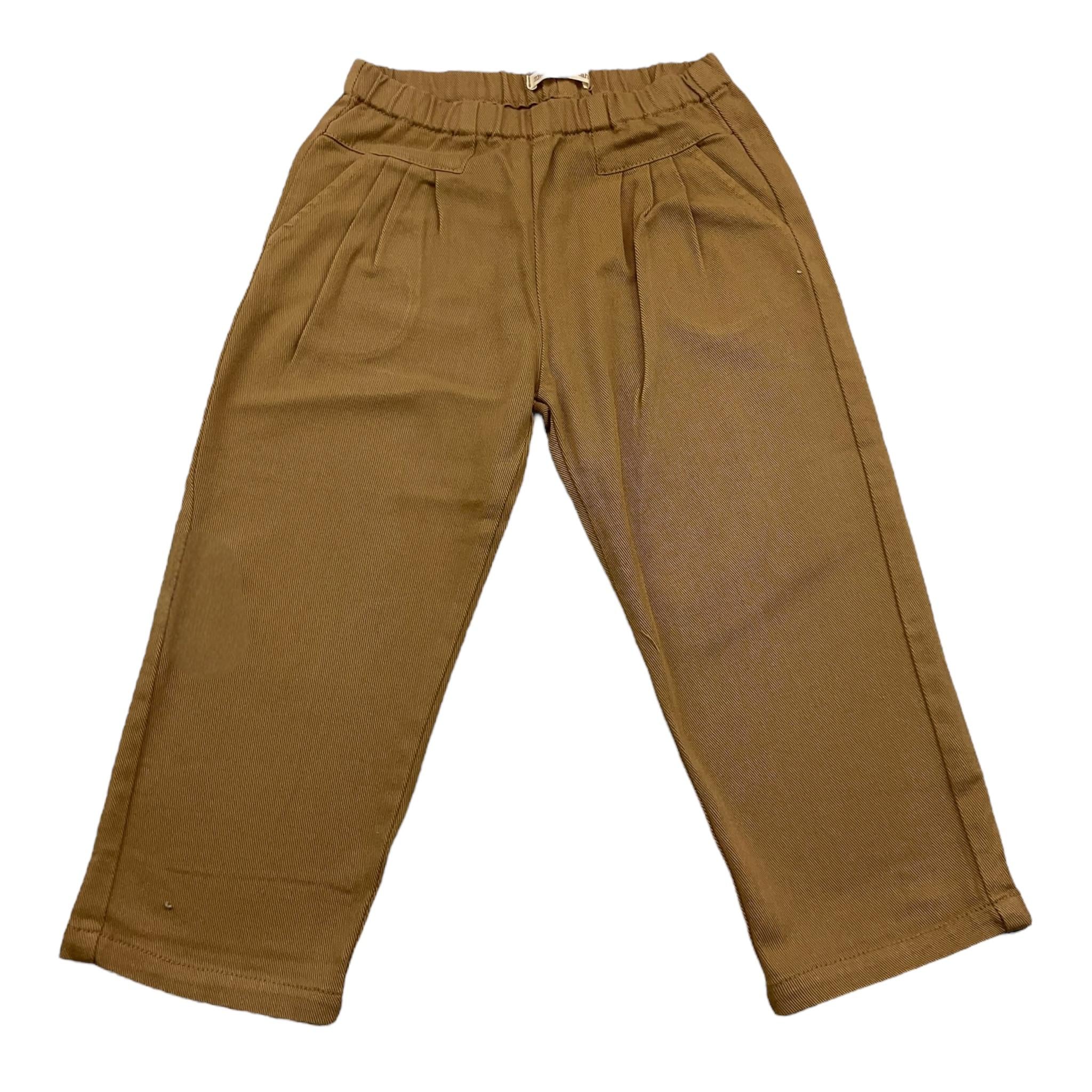 ZHOE & TOBIAH pantalone tinta unita con elastico in vita Cammello per Neonato PJK13NX CAMMELLO ZHOE & TOBIAH 