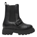 TWINSET stivaletti bassi tinta unita con zip Nero per Bambina 242GCJ032 NERO TWINSET 
