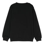 JOHN RICHMOND felpa girocollo tinta unita con stampa Nero per Neonato RBA24110FENX NERO JOHN RICHMOND 