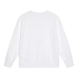 MAISON MARGIELA felpa girocollo tinta unita con stampa Bianco per Bambino M60681X BIANCO MAISON MARGIELA 