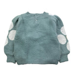 MAYORAL maglia girocollo tinta unita ricami fiori Verde acqua per Neonata 2321NX VERDE ACQUA MAYORAL 