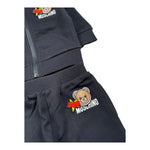 Moschino Completo 2 Pezzi Felpa-Pantalone per Neonato MUK05K NERO MOSCHINO 