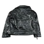 John Richmond Giubbino In Ecopelle con Borchie per Bambina RGP26106GB NERO JOHN RICHMOND 