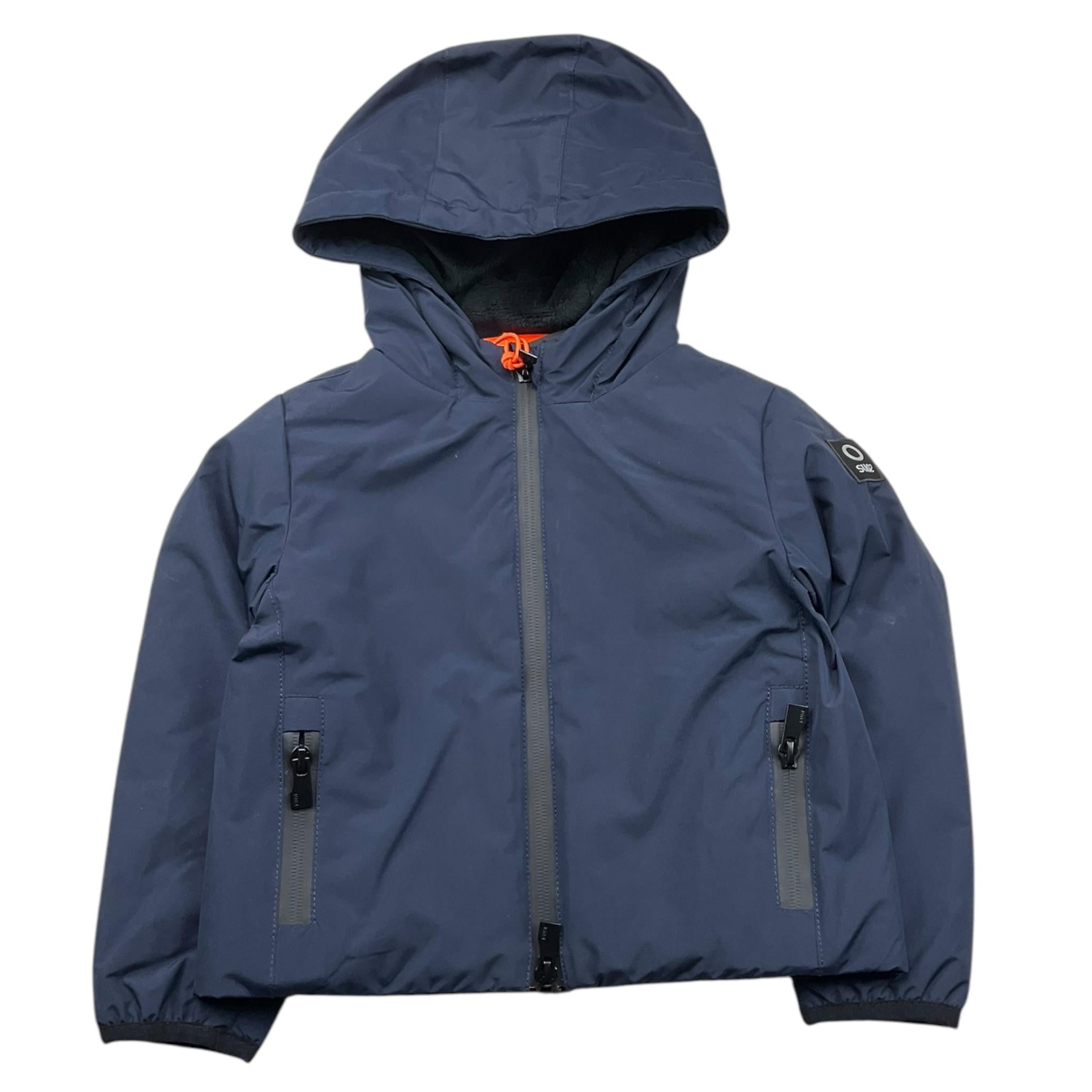 SUNS  giubbino tinta unita con cappuccio Blu per Neonato GBS5338UB BLU SUNS 