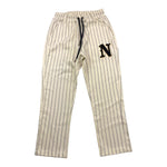 NEVER TOO pantalone tinta unita con fantasia a righe Panna per Bambino NT2133R PANNA NEVER TOO 