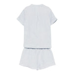 Il Gufo Completo 2 Pezzi Camicia-Bermuda Tinta Unita per Neonato P25DP517L6009 BIANCO IL GUFO 