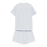 Il Gufo Completo 2 Pezzi Camicia-Bermuda Tinta Unita per Neonato P25DP517L6009 BIANCO IL GUFO 