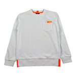 Refrigiwear Felpa Chiusa Girocollo Tinta Unita per Bambino RW456 BIANCO REFRIGIWEAR 