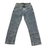 Daniele Alessandrini Jeans, einfarbig, mit hellblauer Farbverlaufswäsche für Jungen