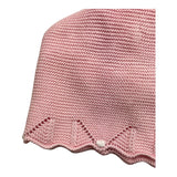 Marlu‘ Einfarbige rosa Mütze für Baby Mädchen