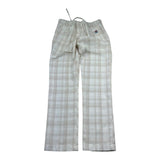 Manuel & Frank Pantalone Tinta Unita con Elastico In Vita E Fantasia A Quadri per Bambino MF1399R BEIGE MANUEL & FRANK 