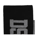 DSQUARED2 sciarpa bicolore con stampa Grigio/nero per Bambino DQ2487 GRIGIO/NERO DSQUARED2 