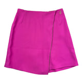 Miss Blumarine Einfarbige Shorts mit elastischer Taille Fuchsie für Mädchen
