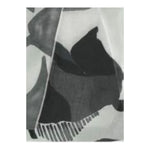 Manila Grace Sciarpa Tinta Unita con Stampa per Bambina 268FMJS25 GRIGIO MANILA GRACE 