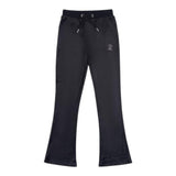Juicy Couture Schwarze Schlaghose aus Wildleder für Mädchen