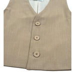 M+E' Gilet tinta unita Sabbia per Bambino UEM0547 SABBIA M+E' 