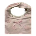 ELE-BABY bavetta tinta unita Rosa per Neonata 0018317 ROSA ELE-BABY 