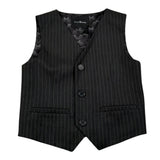 John Richmond Gilet Tinta Unita con Bottoni per Bambino RBP26079GT NERO JOHN RICHMOND 