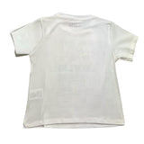 Vicolo T-Shirt Rundhals Einfarbig mit Print Weiß für Mädchen
