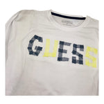 GUESS shirt girocollo tinta unita con logo Bianco per Bambino L4BI29I3Z14 BIANCO GUESS 