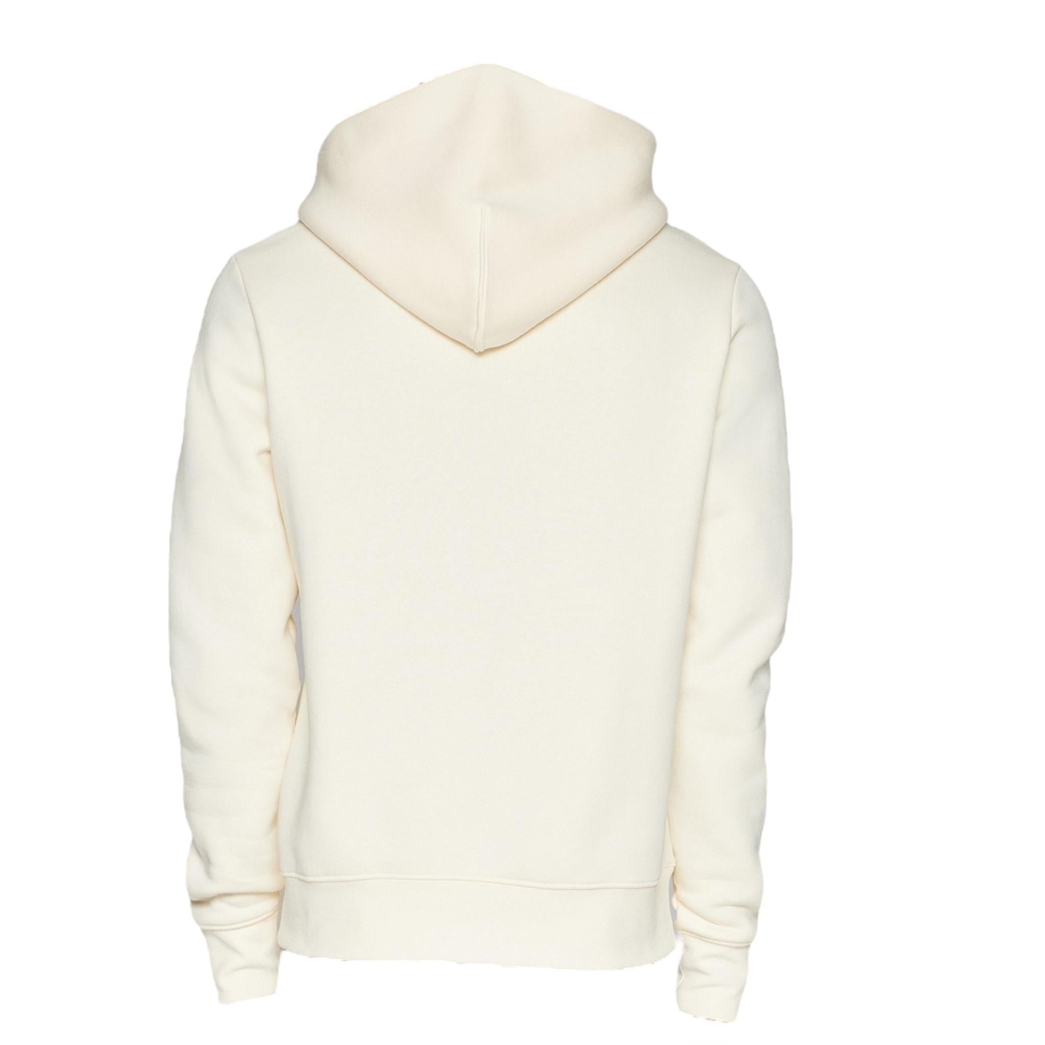 TOMMY HILFIGER felpa tinta unita con cappuccio e stampa Panna per Bambino KB0KB09193 PANNA TOMMY HILFIGER 