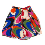 Emilio Pucci Mehrfarbiger Rock mit mehrfarbigen Shorts für Mädchen